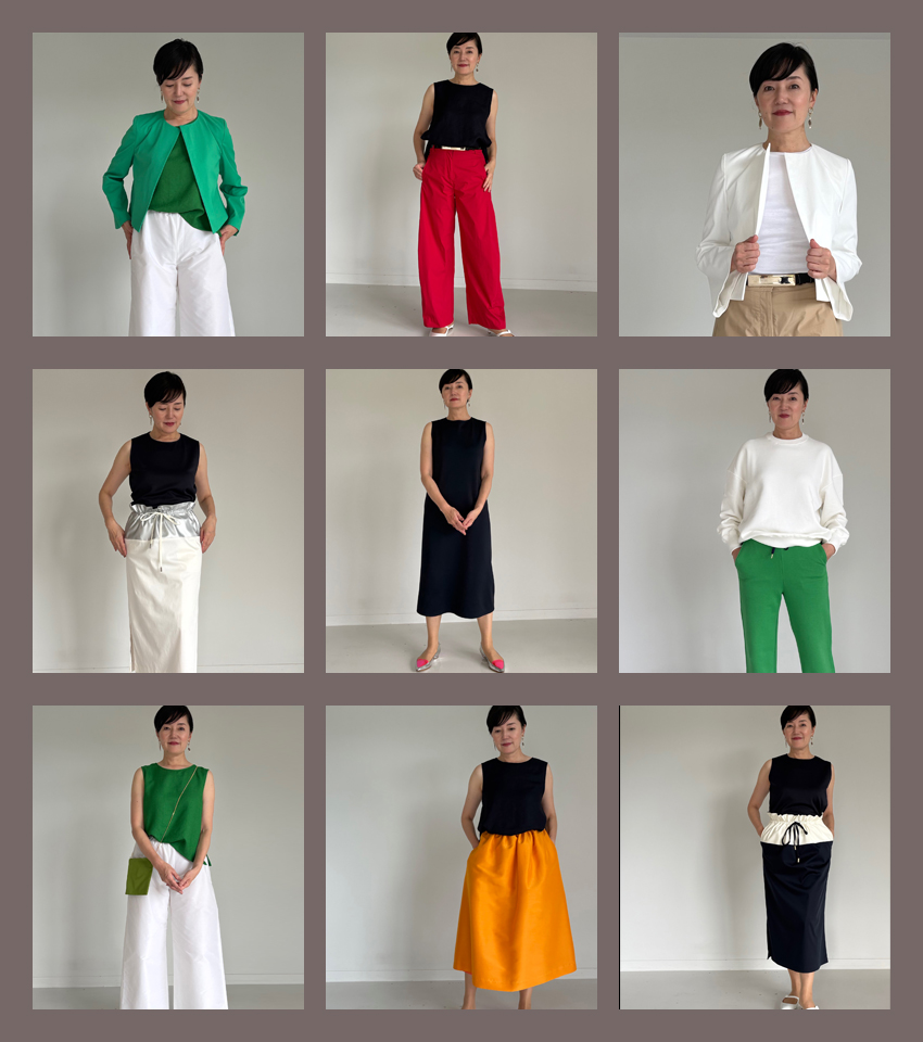 上質な素材と美しいフォルムでエレガントな大人の女性のためのカジュアルを提案